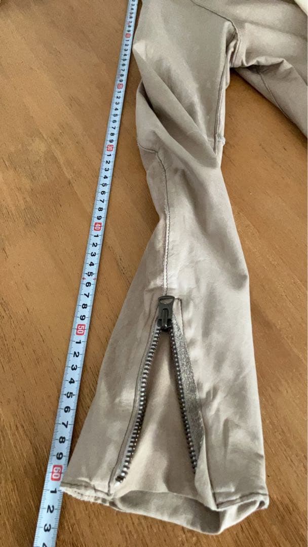 【再値下げ】sisii 革ジャン ベージュ