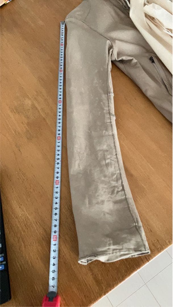 【再値下げ】sisii 革ジャン ベージュ