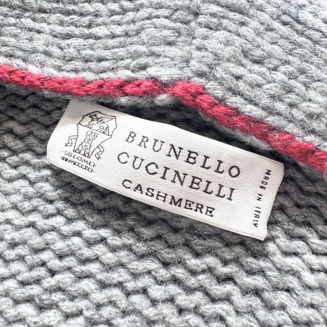 Q71★未使用★23-24AW★極上カシミヤ100% ニット ブルネロクチネリ