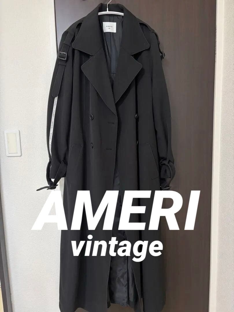 美品　AMERI トレンチコート