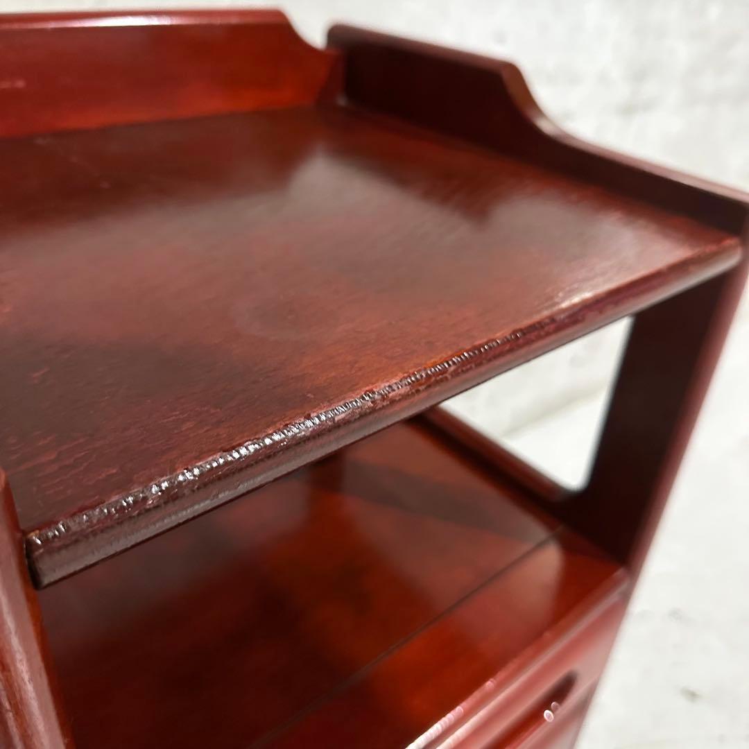 ✦karimoku✦ カリモク家具 木製サイドチェスト レトロ 国産名作家具