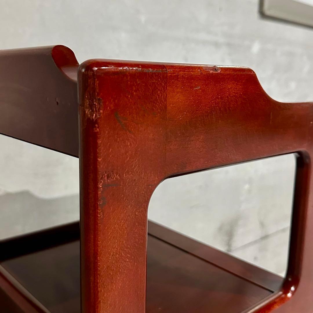 ✦karimoku✦ カリモク家具 木製サイドチェスト レトロ 国産名作家具