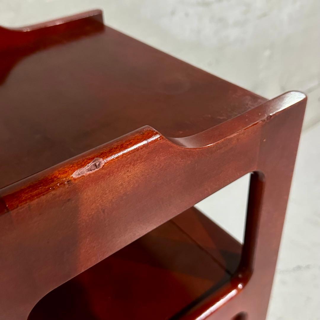 ✦karimoku✦ カリモク家具 木製サイドチェスト レトロ 国産名作家具