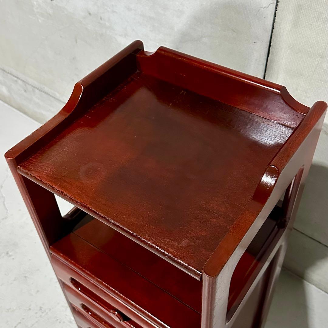 ✦karimoku✦ カリモク家具 木製サイドチェスト レトロ 国産名作家具
