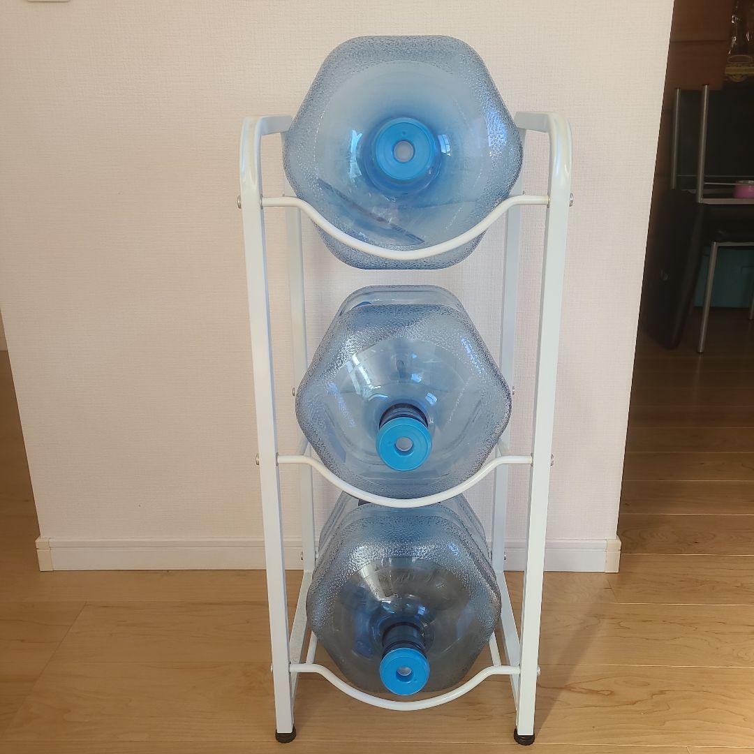 水ボトルスタンドと12L空ボトル3本セット
