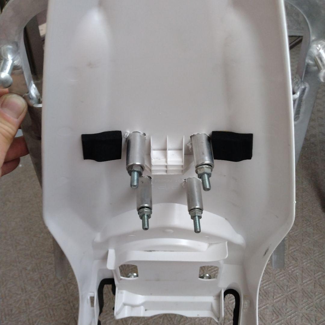 YAMAHA WR250R/X 　ラリー591 リアキャリアとフェンダーのセット