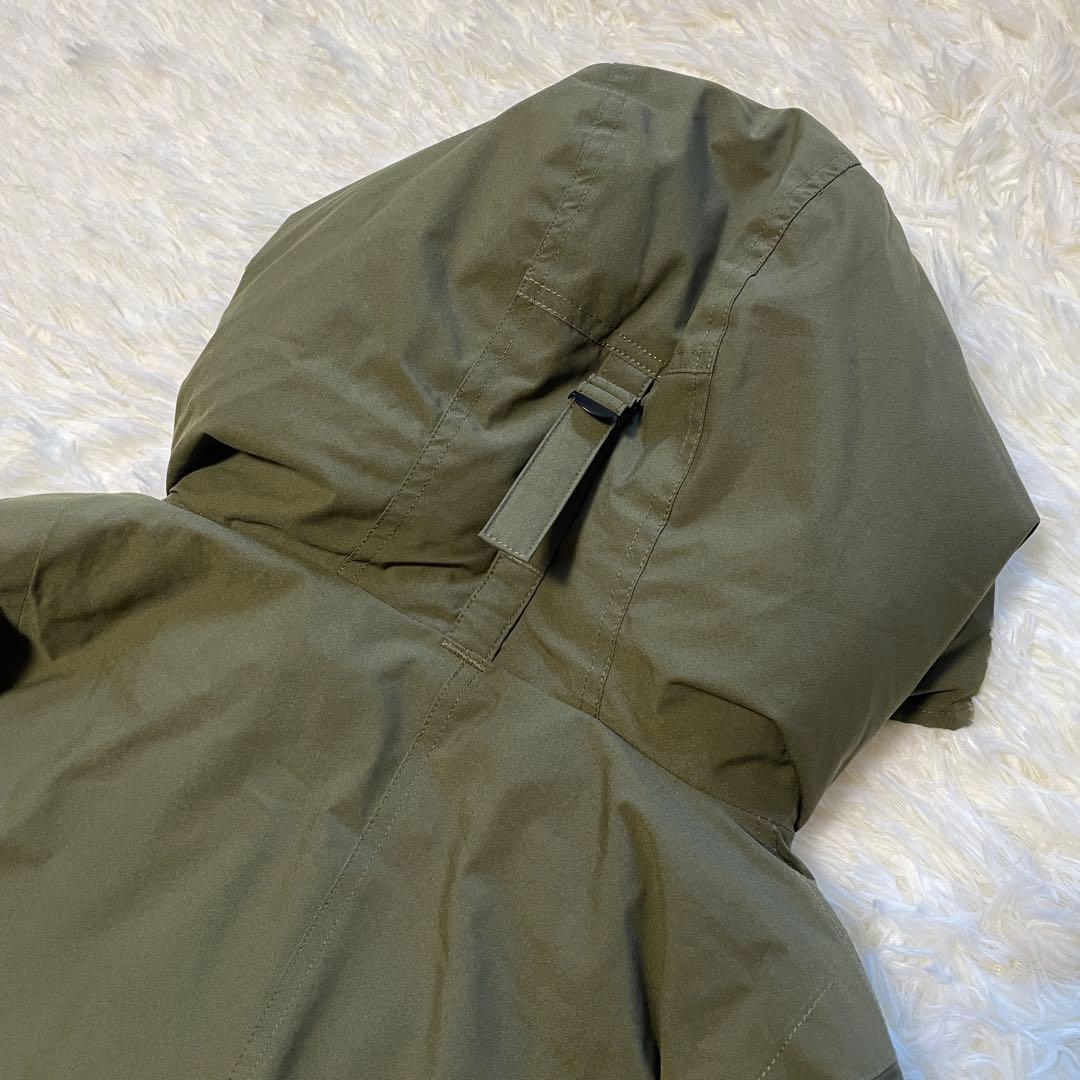 SPICK AND SPAN 24AW 撥水フーデッドダウンハーフコート 38