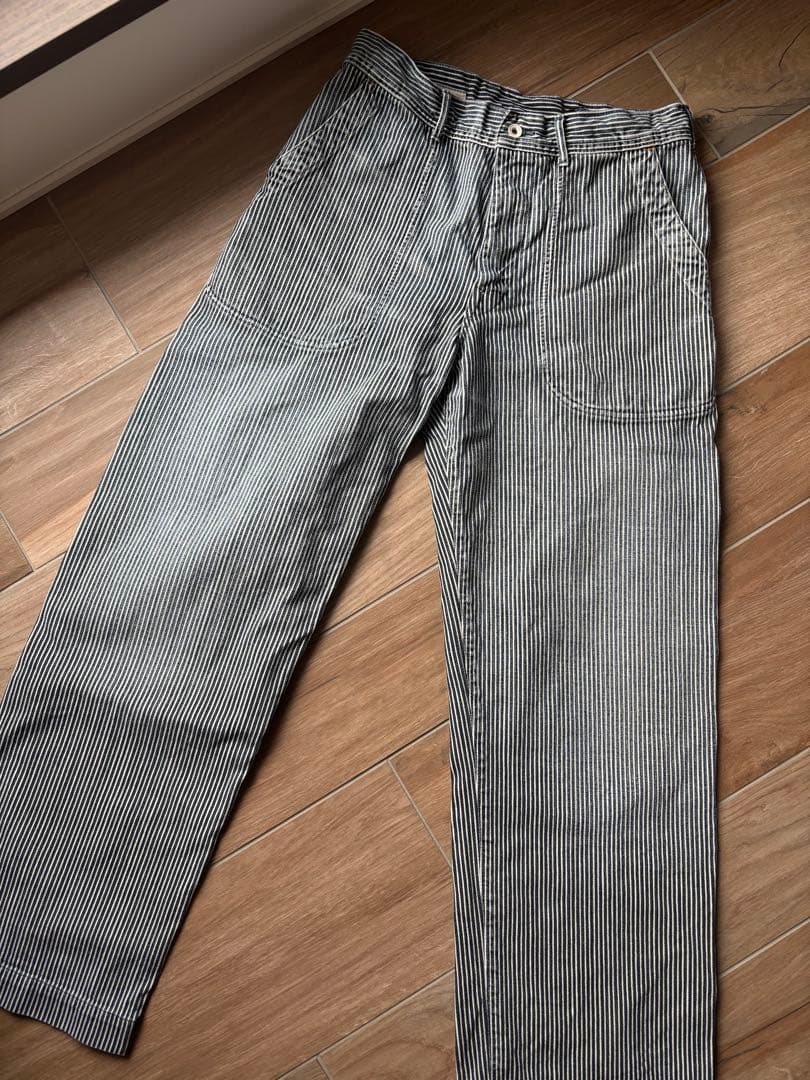 【新品未使用】45rpm ヒッコリーデニム　2