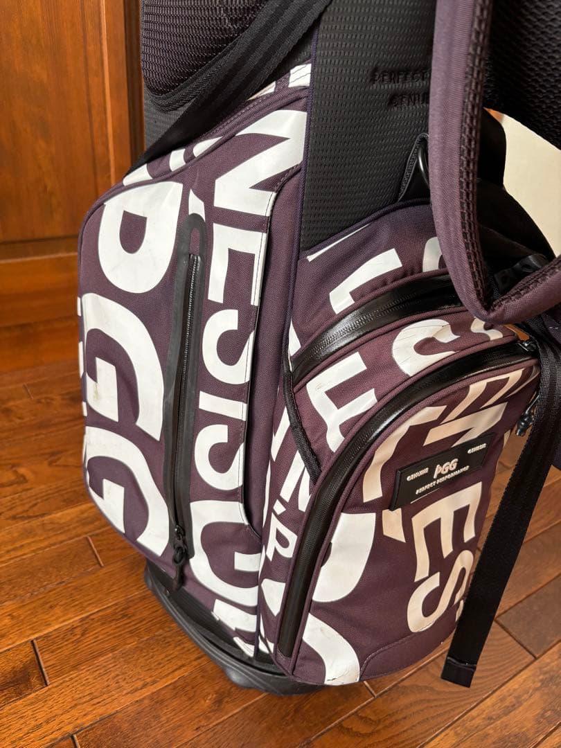 PGG キャディバッグ 紺　パーリーゲイツ