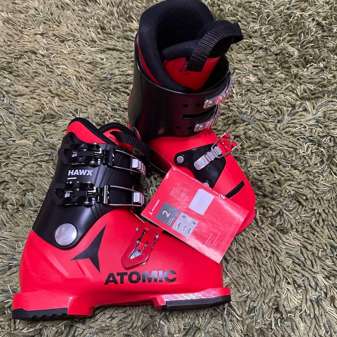 新品 ATOMIC HAWX JR 3 子ども用スキーブーツ 210/215