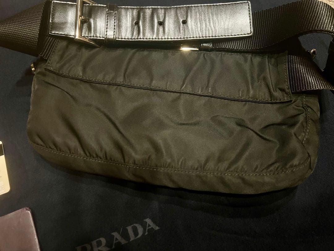 PRADA プラダ　ナイロン　ウエストバック