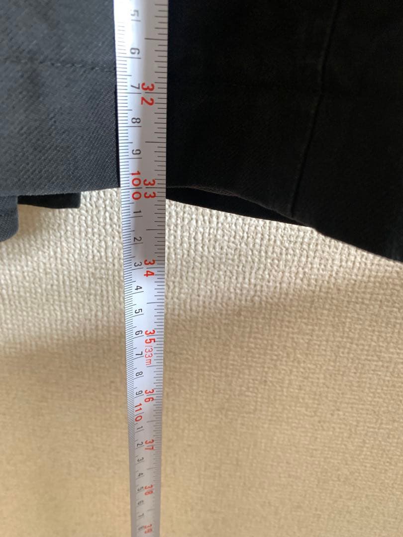 Y's ブラック ダブルブレストコート