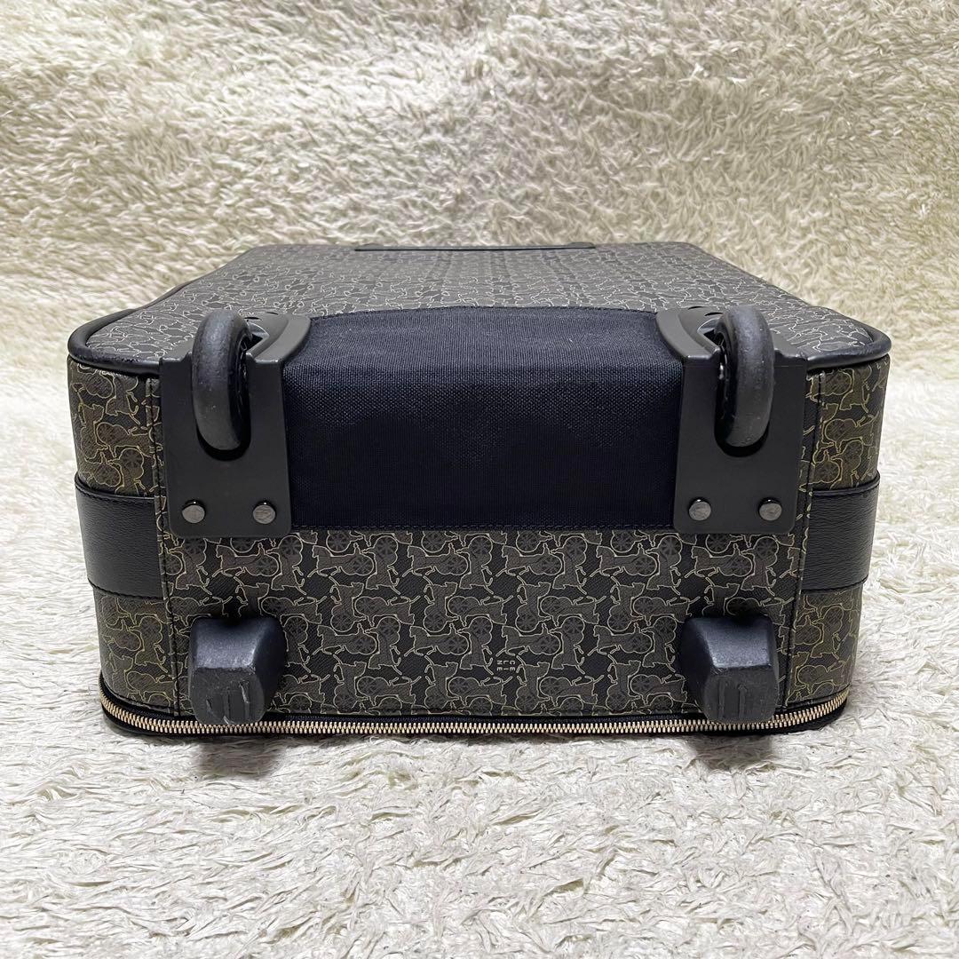 【大容量/美品】セリーヌ　キャリーケース　トラベル　サルキー　レザー　PVC