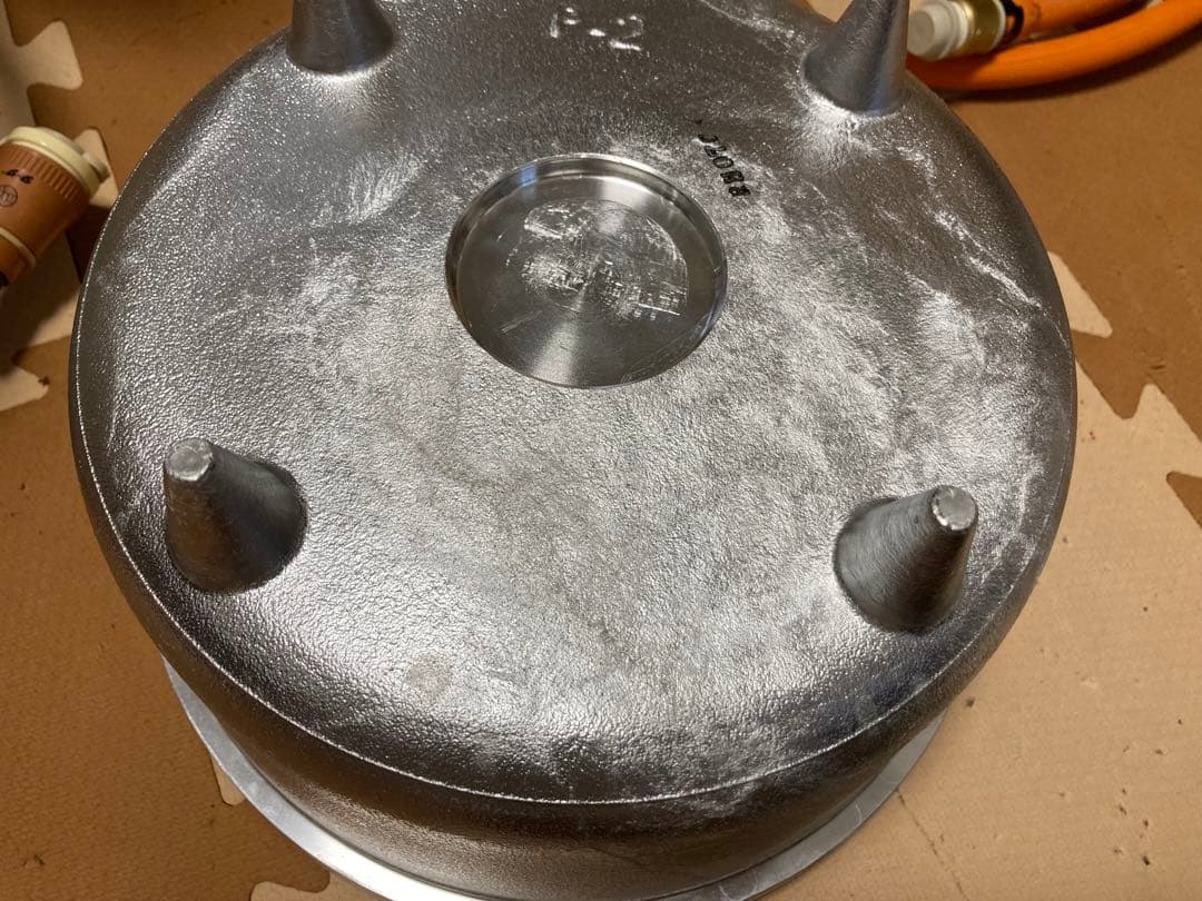 防災キャンプ　 8合炊き炊飯器&レギュレーター&ホース一式　種火保温機能