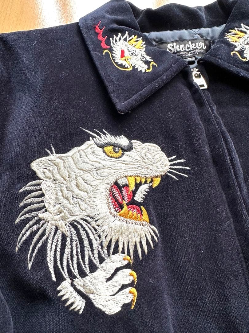 shocker ショッカー　Dmentia13 スカジャン 別珍　襟付き　S