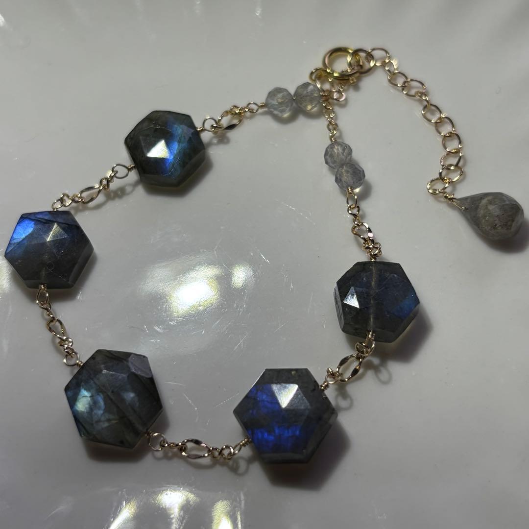 【専用です】♦︎希少♦︎グレープアゲート✴︎14kgfピアスP287•他