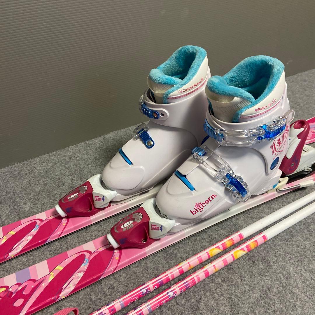 ★メンテナンス済 子供スキーセット 身長117〜127cm前後のお子様向け