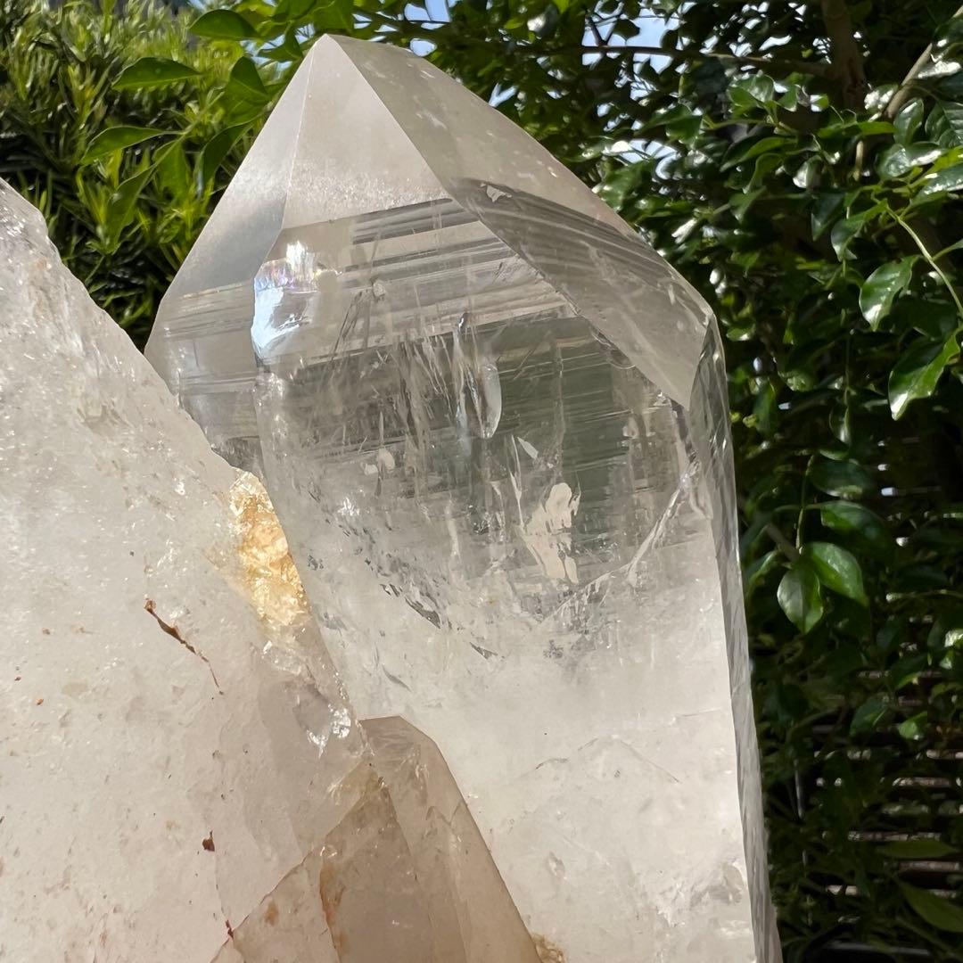 ✮超極大✮オレンジのパワー☆オレンジ レムリアンシードクラスター 原石 天然石