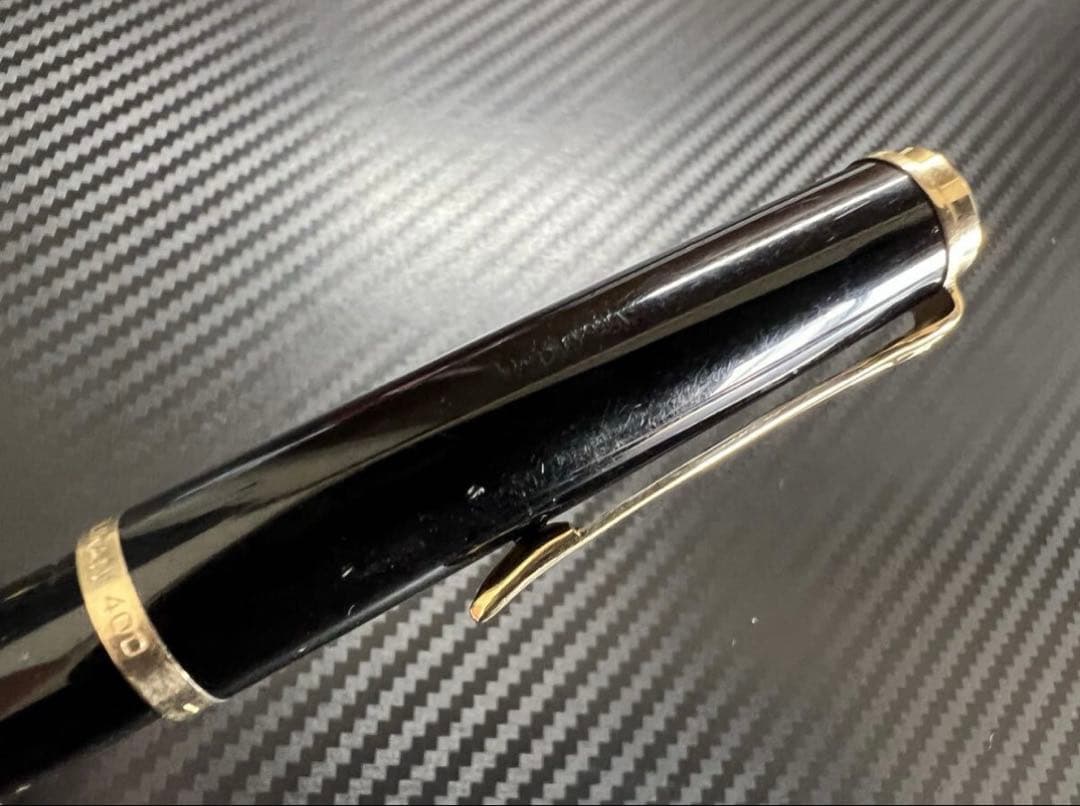美品 ペリカン 400NN M&K 万年筆 ブラック EF 極細字