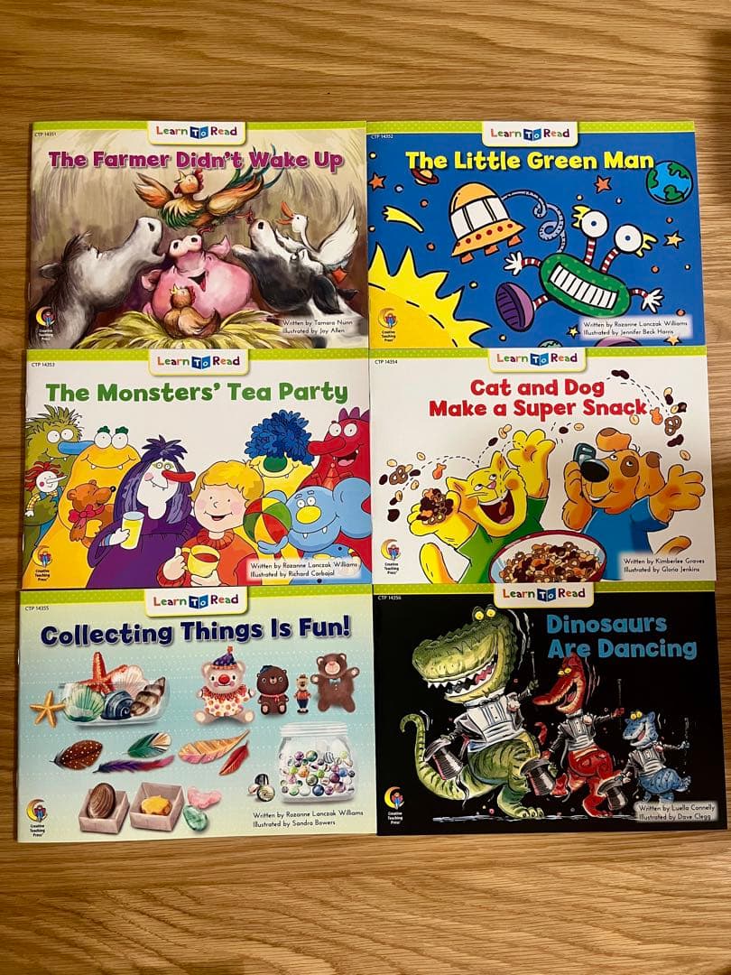 CTP レベル3-1 絵本24冊＋CD＋日本語解説書セット　シール　箱付き