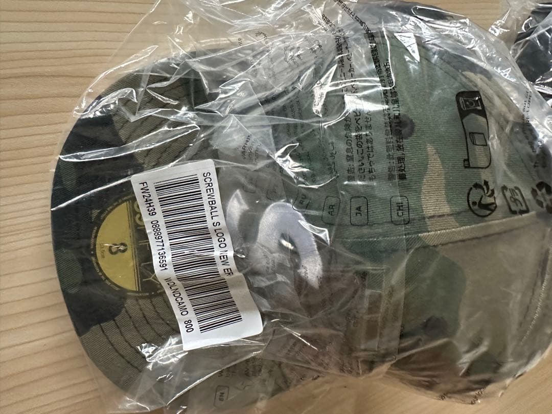 supreme Screw Ball S Logo New Era サイズ8