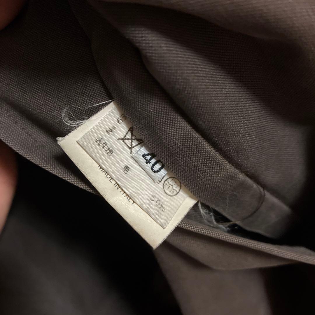 マルタンマルジェラ 白タグ オリゾンティ リバーシブルシングルコート