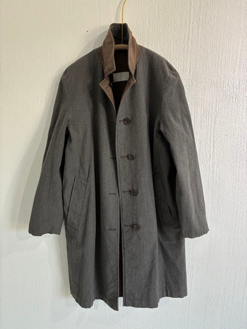 マルタンマルジェラ 白タグ オリゾンティ リバーシブルシングルコート