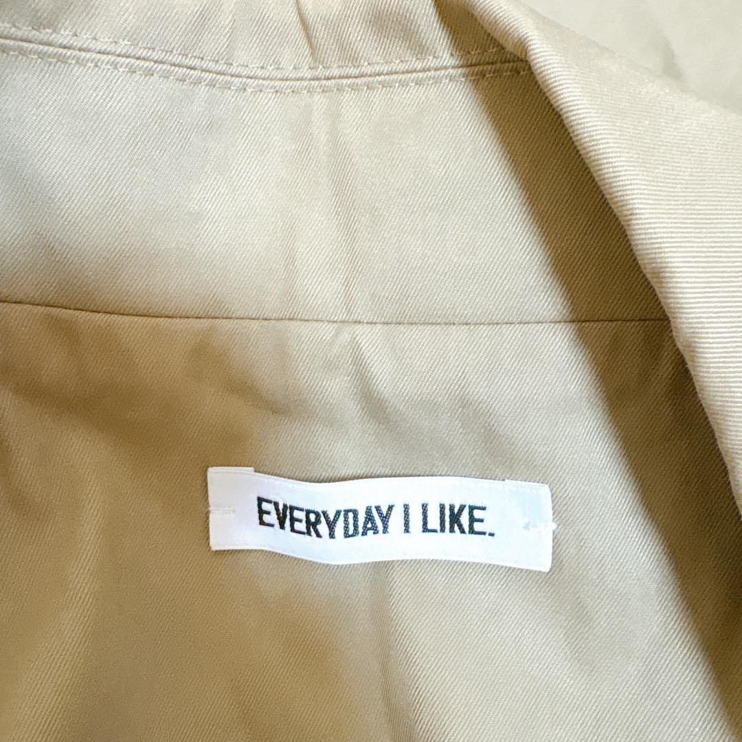 EVERYDAY I LIKE beste Co/Ny ロングトレンチコート