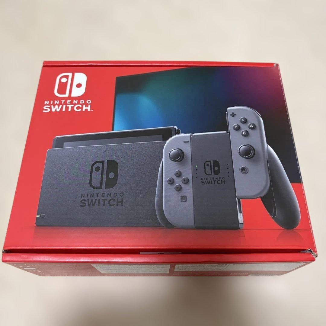【美品】Nintendo Switch グレー本体セット