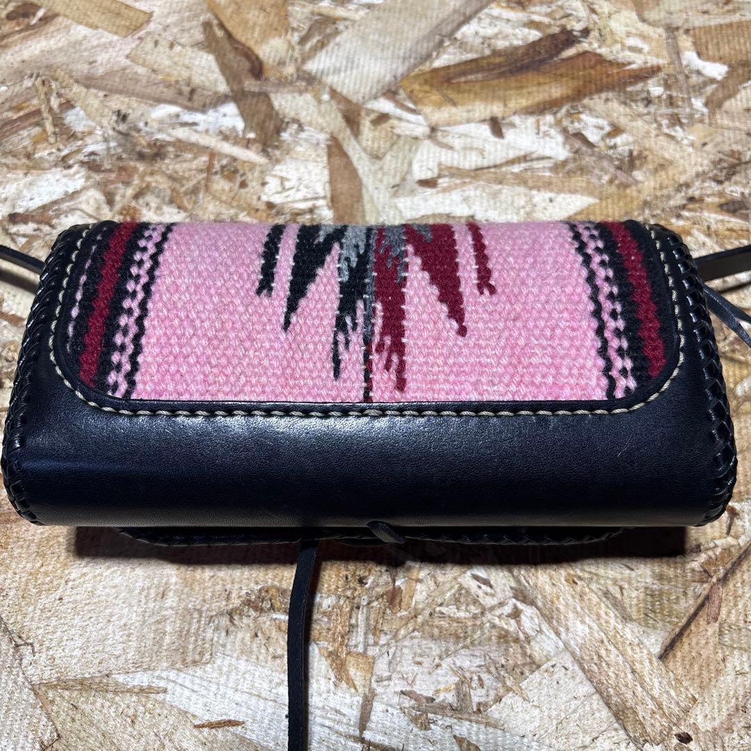 ラッキージョン　オルテガ　ショルダーウォレット　超美品