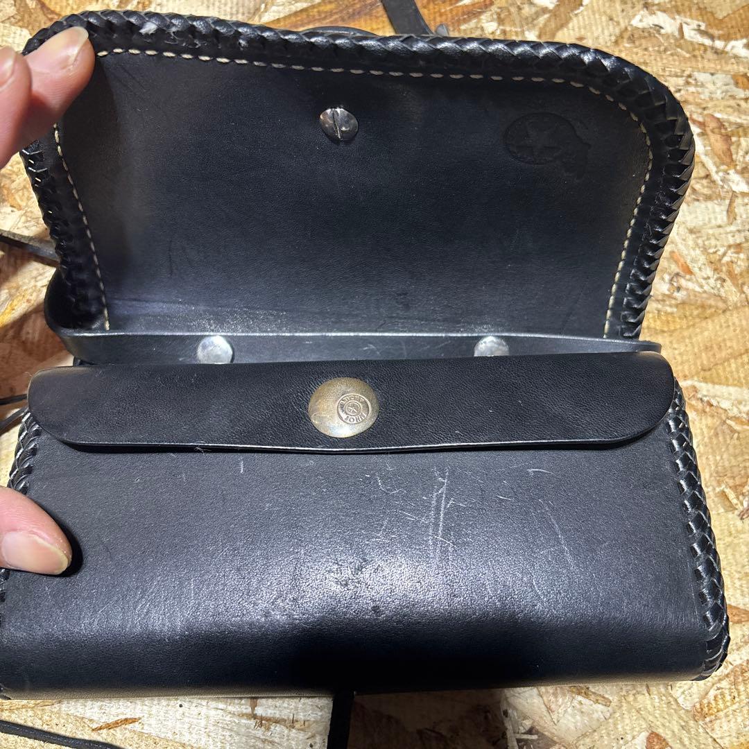 ラッキージョン　オルテガ　ショルダーウォレット　超美品