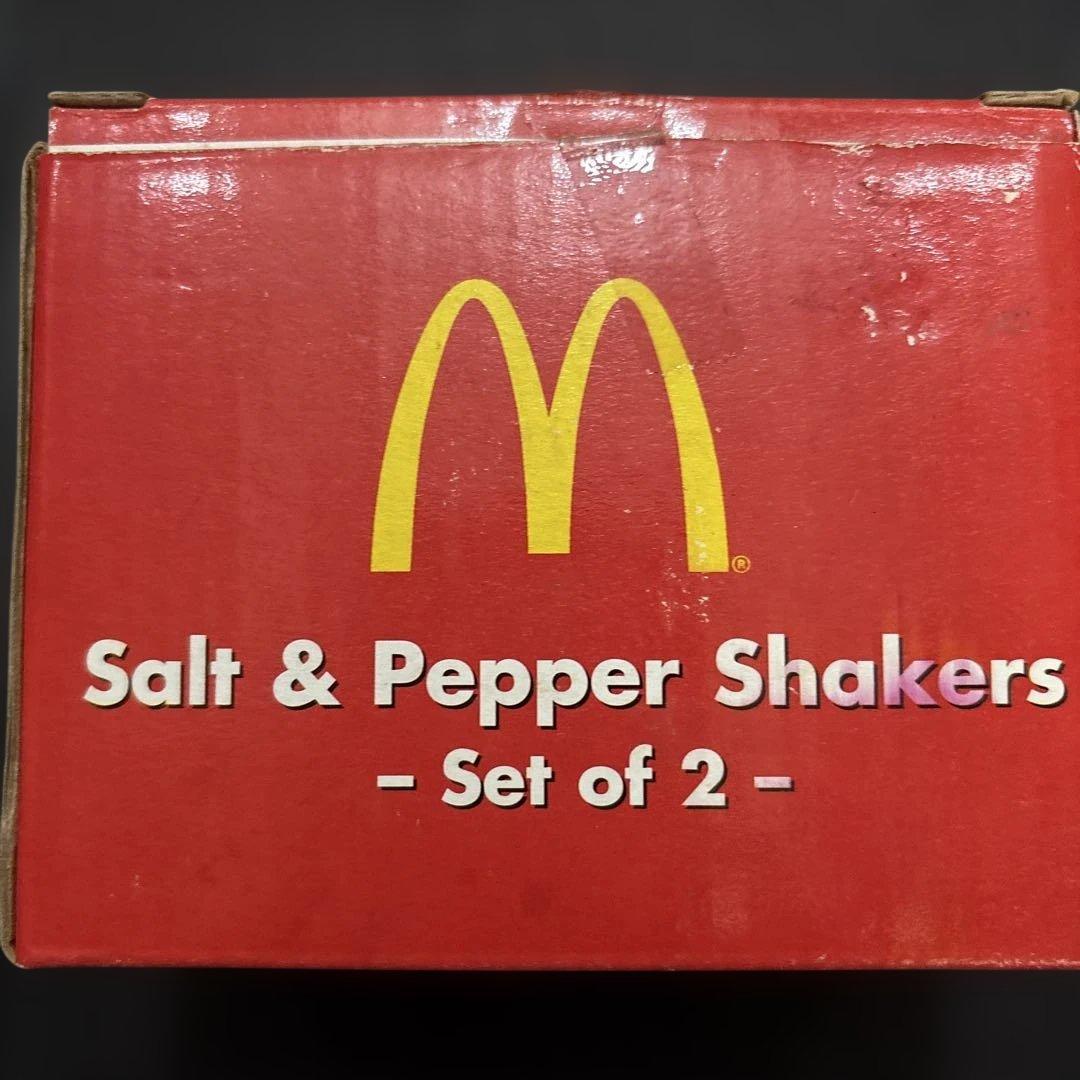 希少マクドナルドソルト&ペッパーセットコレクターズアイテム