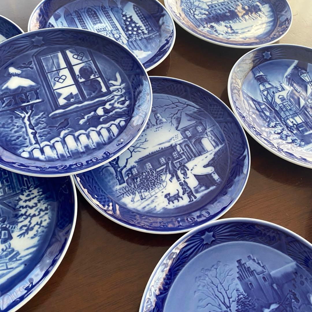 ロイヤルコペンハーゲン イヤープレート 1989〜2002年 14枚 まとめ売り