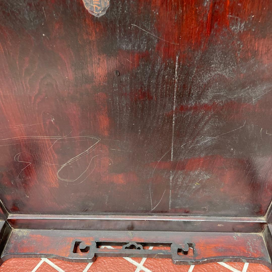 座卓　昭和レトロ　木製高級家具　マルダイ家具