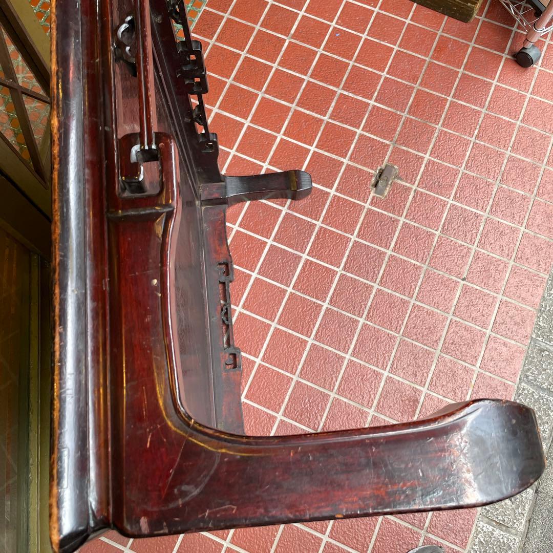 座卓　昭和レトロ　木製高級家具　マルダイ家具