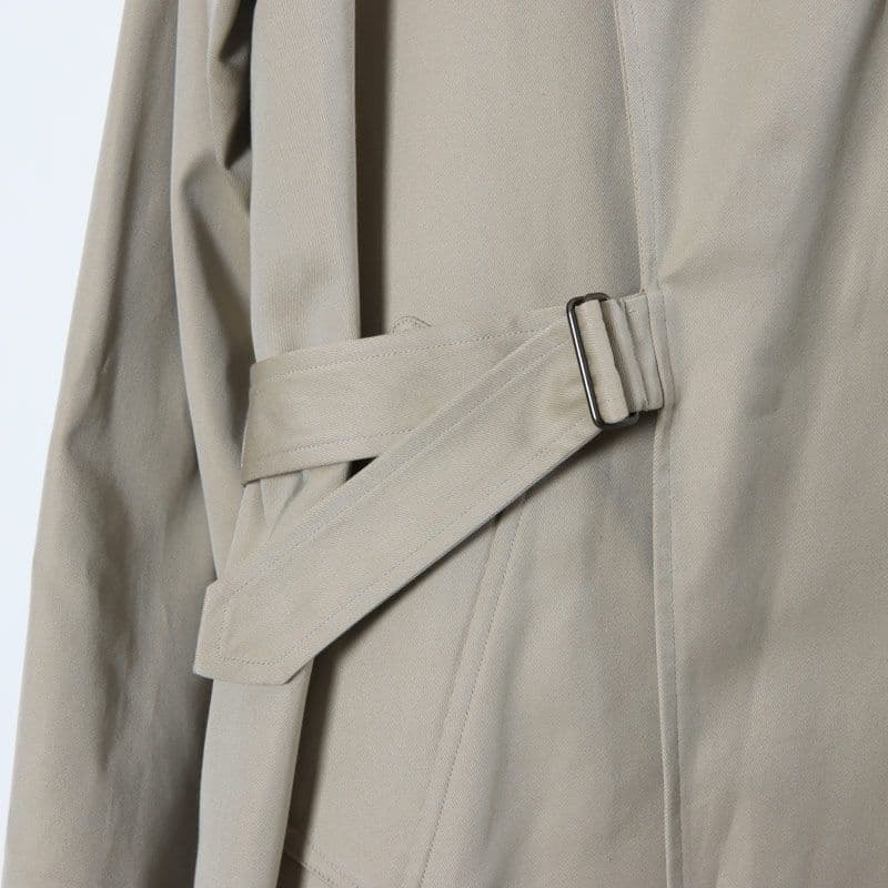 22AW COMOLI コットンギャバ タイロッケンコート