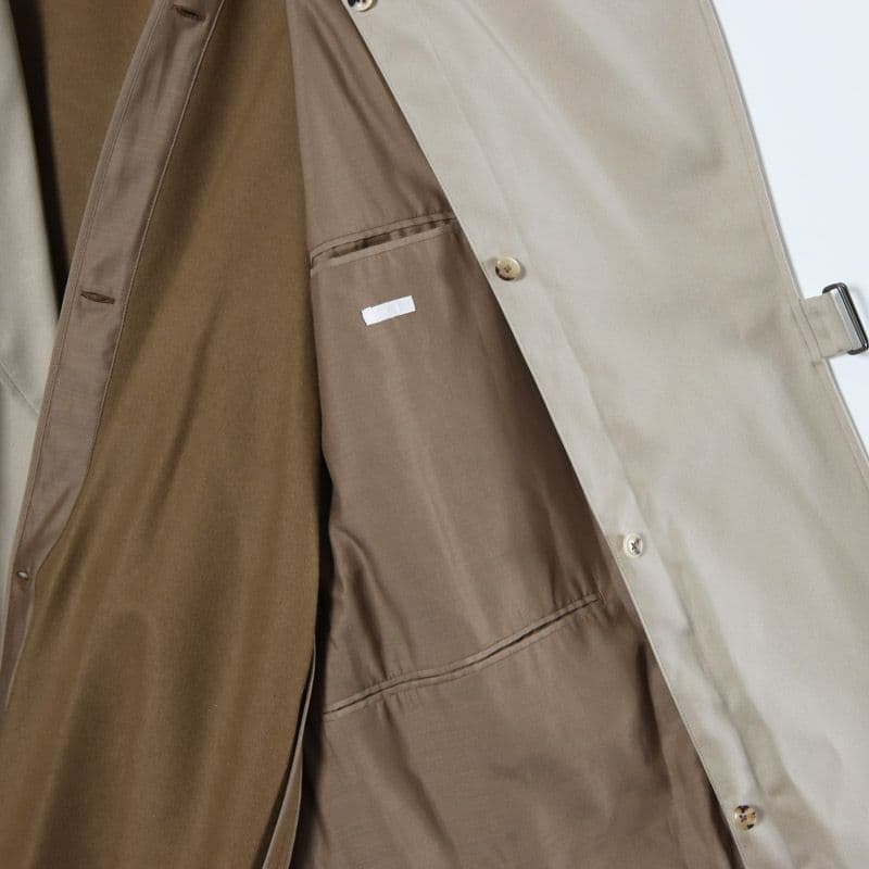 22AW COMOLI コットンギャバ タイロッケンコート