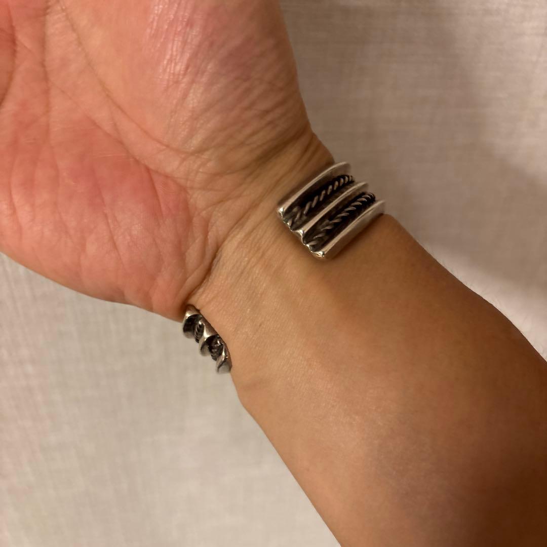 シルバー ヴィンテージバングル