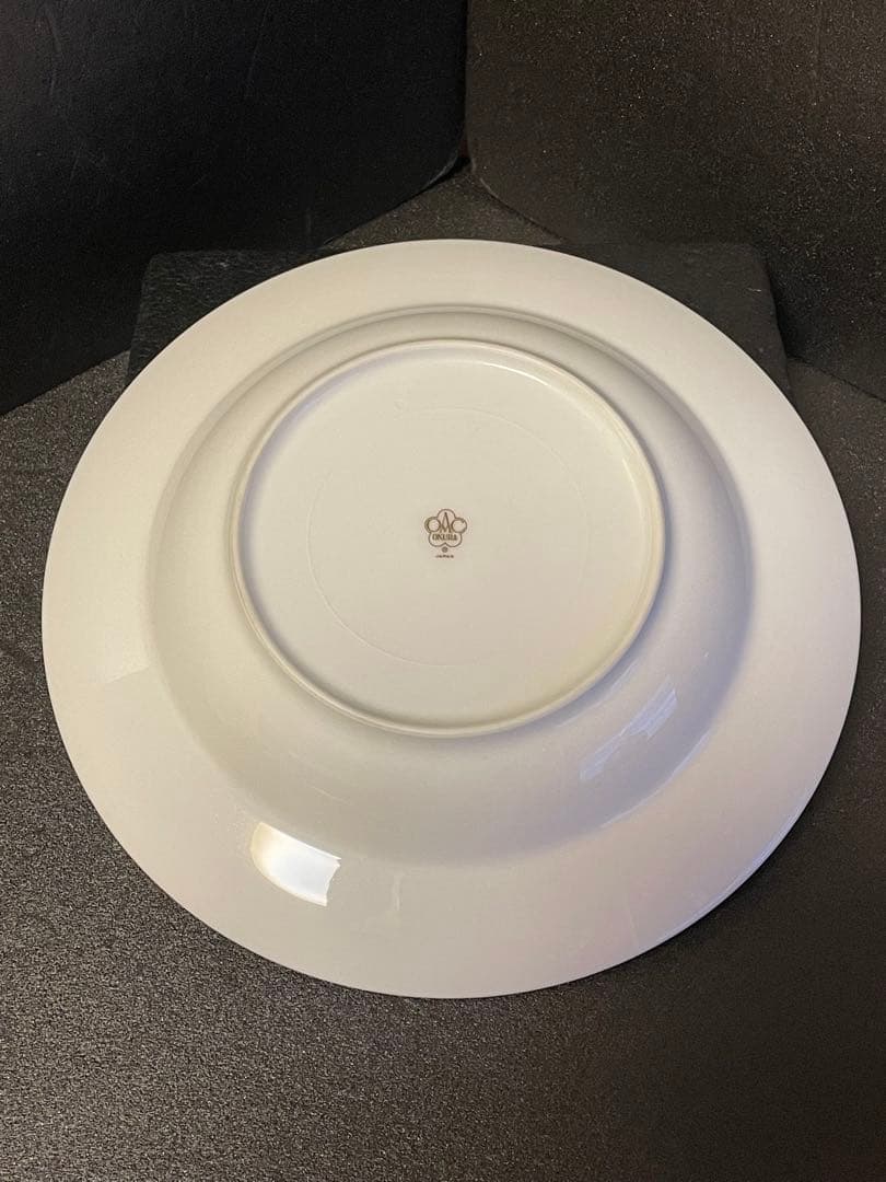 大人気22.5cm OKURA 6枚セット ロイヤルブルークラウン 瑠璃片葉金蝕