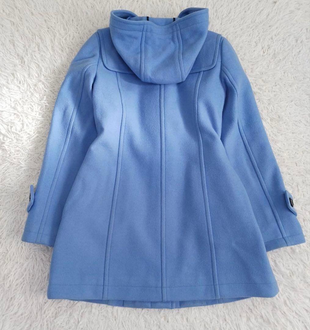 ブルーレーベル　ダッフルコート　ライトブルー　サイズ38