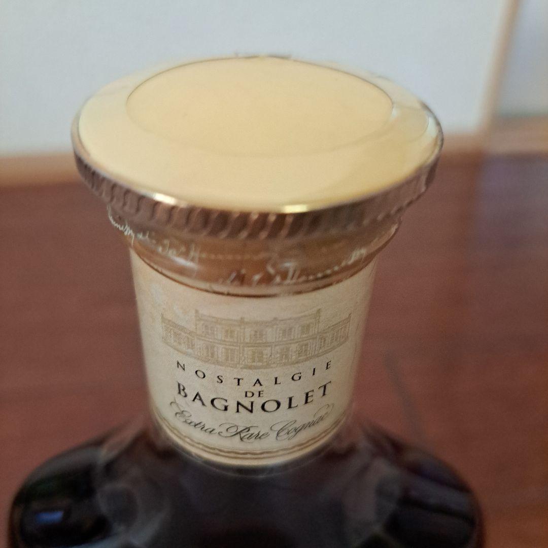 ヘネシーエクストラ　ノスタルジー　ド　バニョレ新品　ラベルにキズ、傷みあり