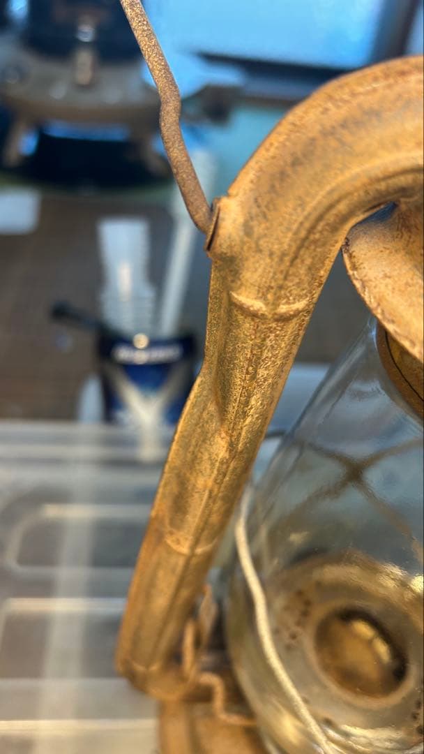 希少で大変古いランタン MIKADO300 使用可能