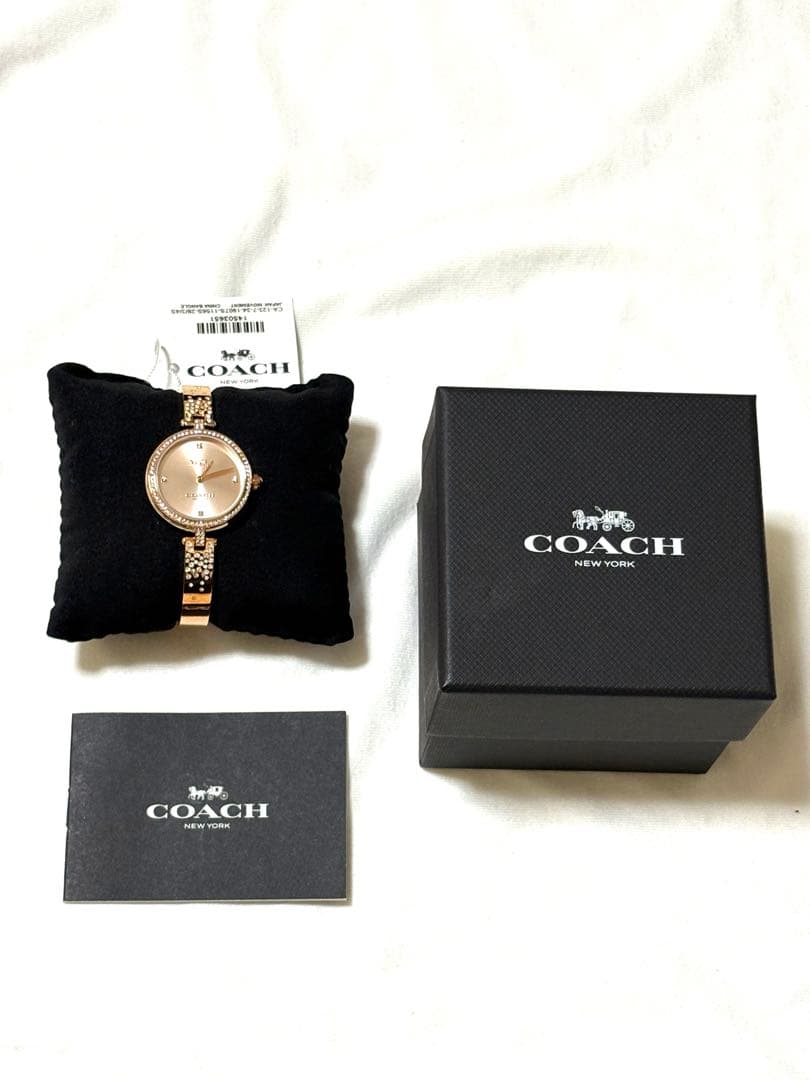 [コーチ] 腕時計 パーク ピンクゴールド 文字盤 ステンレススチール クォーツ