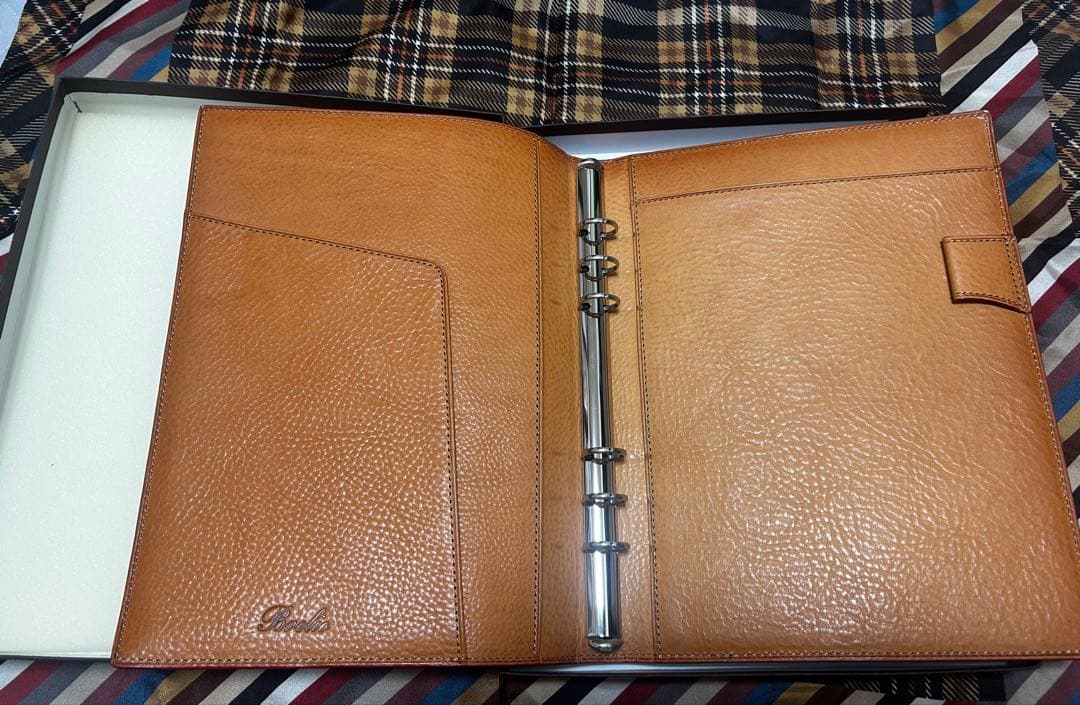 ブレイリオ　ミネルバボックス A5ノートサイズ システム手帳 6穴16mm