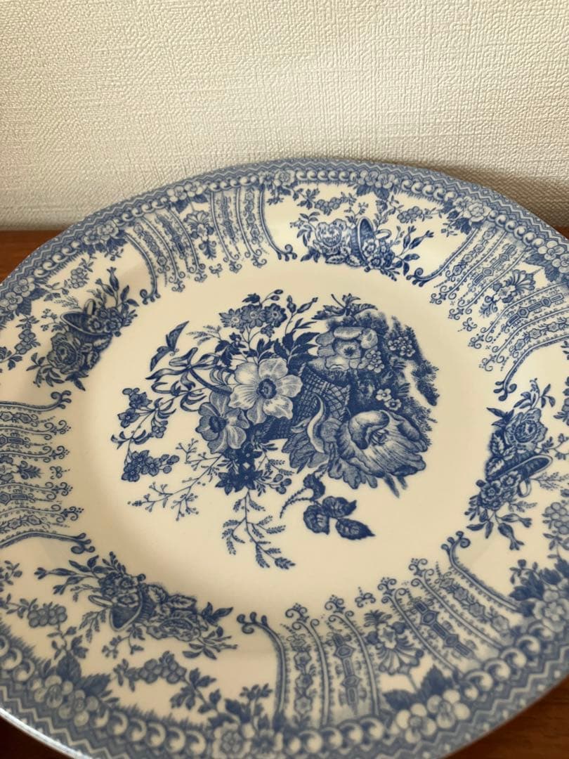 バーレイ　フローラ　プレート２枚セット 　 ※2月末までの特別出品