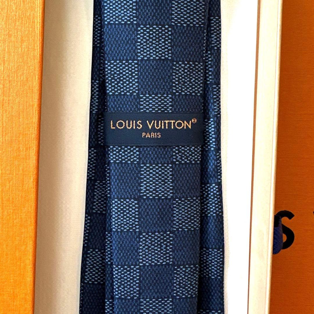 ルイ ヴィトン ネクタイ・ダミエ ヘリテージ 新品 未使用