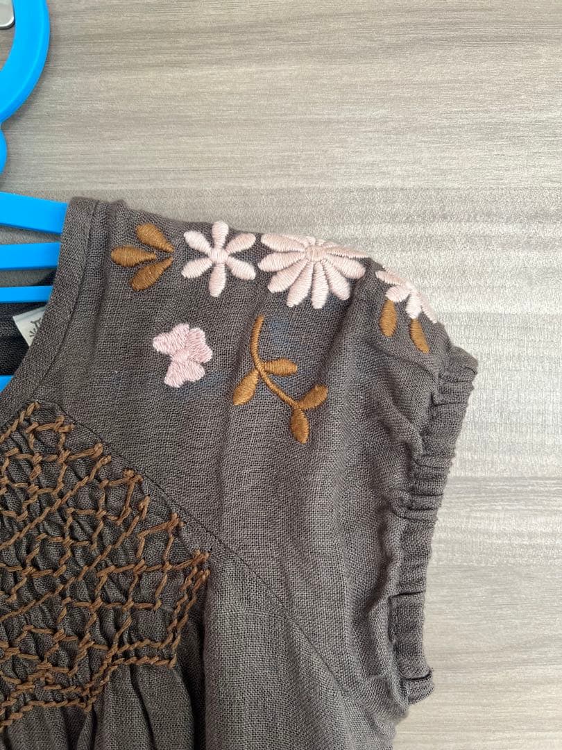 ワンピース 24Ss Apolina Maren dress wren 5-7y