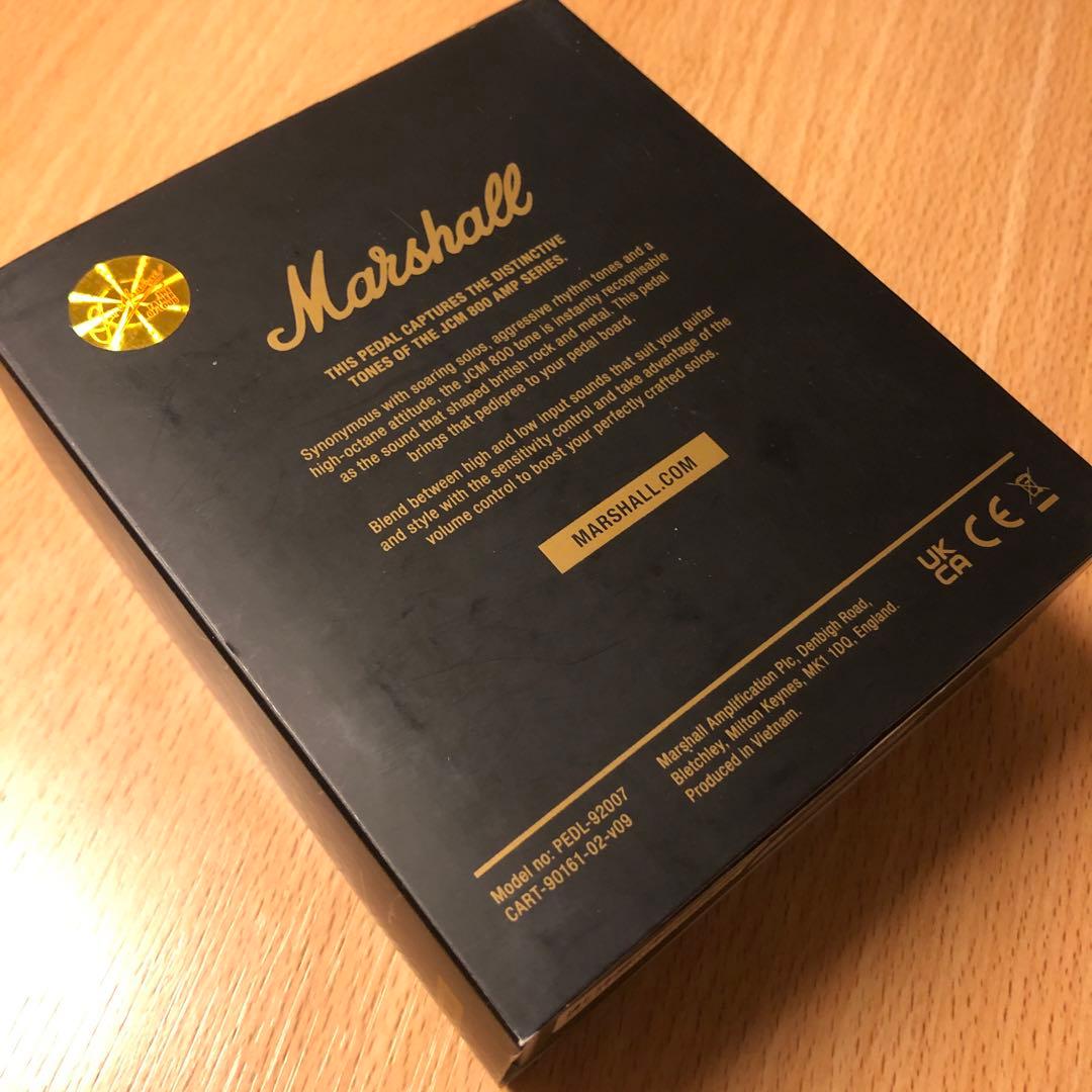Marshall JCM 800 ディストーションペダル