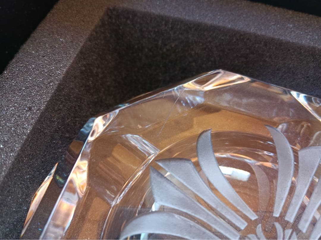 クロムハーツ×バカラ Baccarat CIGARETTE ASHTRAY