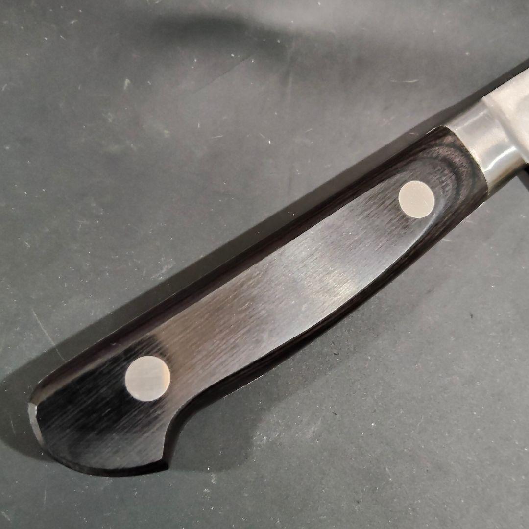 有次 超合金鋼 ハガネ 牛刀 包丁 築地 研ぎ済み